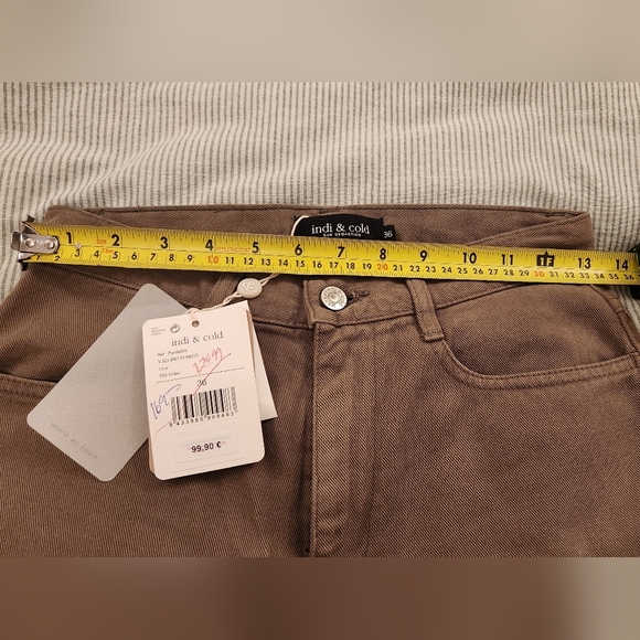 Indi & Cold Nico Twill Wide Leg Pant - Picture 8 of 14